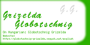 grizelda globotschnig business card